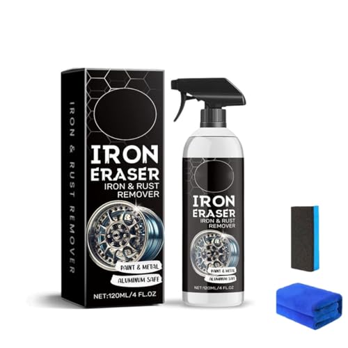 Spray Detergente Antiruggine Per Auto, Professionale Per Rimuovere La Ruggine Da Auto, Utensili E Metalli Domestici, Rimozione Del Ferro In 3 Minuti. (1PCS)