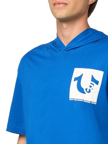 True Religion Men's Hooded SRS Single Stitch Tee3
