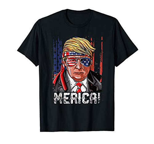 Trump 4th of July Merica 2020 T-Shirt