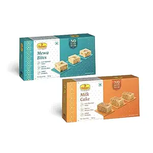 Haldiram's Nagpur Sugar Free Mewa Bite (250 gm),Sugar Free Milk Cake (250 gm)