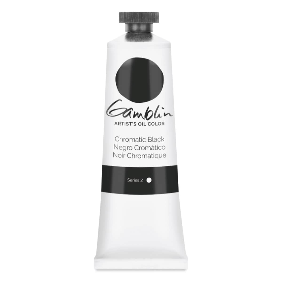 Gamblin Artist Oil 37Ml Chromatic Black