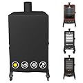 Utheer Grill Cover for Pit Boss 4/5/7 Series Vertical Smokers, PBV4PS1, PBV5PW1, PBV4PS2, PBV5P1, Pro Series 4/5/7, Heavy Duty 600D Waterproof Fabric Grill Cover for Pitboss 73550