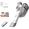 BLACK+DECKER Dust Buster Hand Held Vacuum Cordless Rechargeable, Portable Vacuum for Car, Extended Runtime, Powerful Suction, Extra Long Crevice Tool, AdvancedClean+ (HHVK320J10)