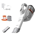 BLACK+DECKER Dustbuster Handheld Vacuum, Cordless, AdvancedClean+, White (HHVK320J10)
