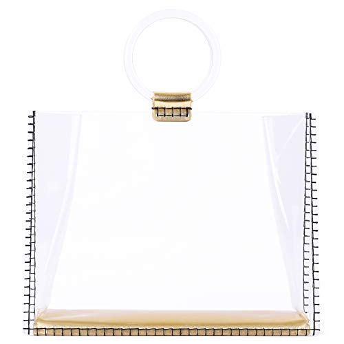 Bolso Tote Transparente Elegante para Mujer miniatura 1