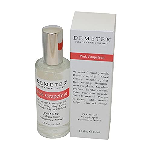 Pink Grapefruit by Demeter for Women Pick-Me Up Cologne Spray, 4 Ounce