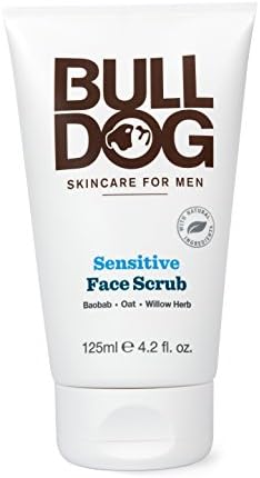 BULLDOG Skincare - Sensitive Face Scrub for Men, 125ml