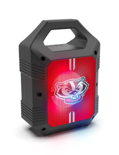 Wisconsin Badgers ShockBox LED Speaker