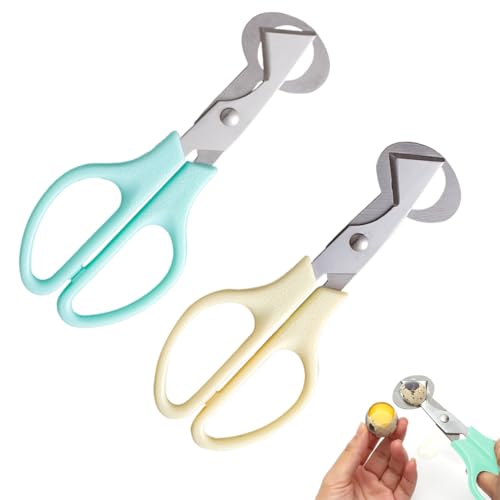 Tijeras Huevos Codorniz, Tijeras de Corte de Cáscara de Huevo de Acero Inoxidable, Utensilios de Cocina Abridor para Hogar Codorniz Huevos Tijeras Huevo Cortador