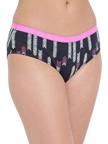 Image of Clovia Women's Cotton Mid Waist Printed Hipster Panty