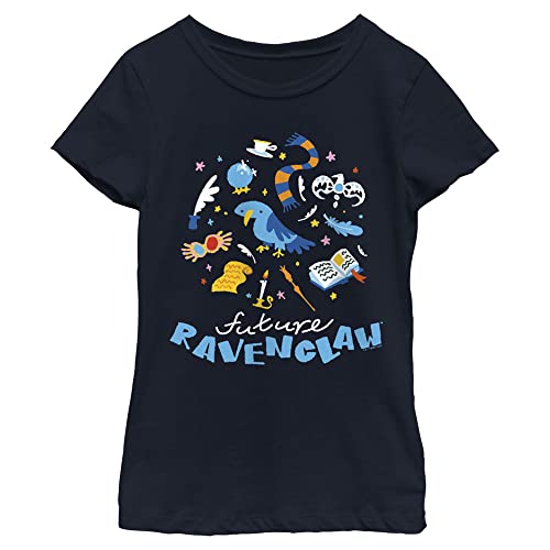 T-shirt à manches courtes Harry Potter Serdaigle pour filles Warner Bros Reliques de la Mort