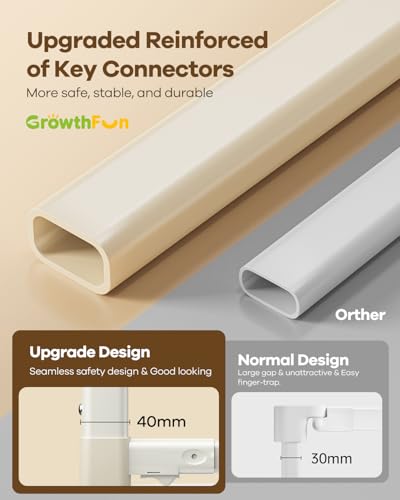 Foldable Bed Rail for Toddlers, 71in Reinforced Carbon Steel Frame&Connectors, Breathable Cationic Fabric - Safety Toddler Bed Rails for Queen, King, Twin, Full, No-Tool Setup. - Image 6