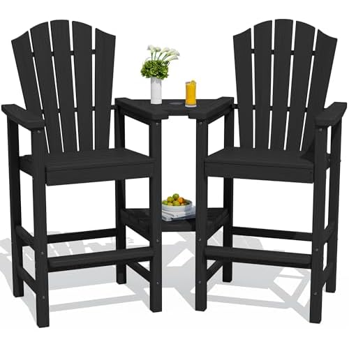 KINGYES Tall Adirondack Chair Set of 2