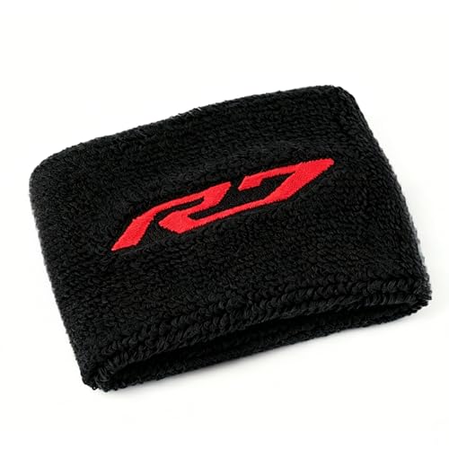 Funda depósito freno delantero YZF R7 moto Yamaha en color rojo aluminio CNC