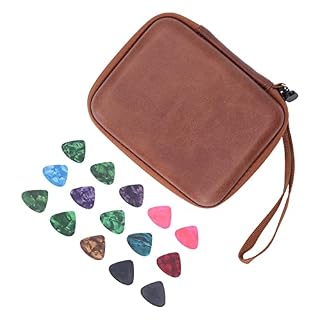 Ensemble de sac de médiator pour guitare, mousse intérieure douce pour éviter la poussière, pochette de médiator de… - Les Beatles, Paul McCartney, John Lennon, RIngo Starr, George Harrison
