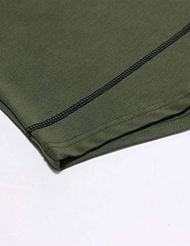 Moqivgi Activewear For Women Autumn Winter Comfy Lightweight Lounge Sports Fitness Pullover Hoodies Cute Basic Yoga Running Jersey Knit Shirt Green X-Large #TOP3