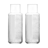 Dimensions : Capacité : 1,2 L Diamètre de la base : 9 cm Diamètre du bord : 6 cm Hauteur : 24,5 cm