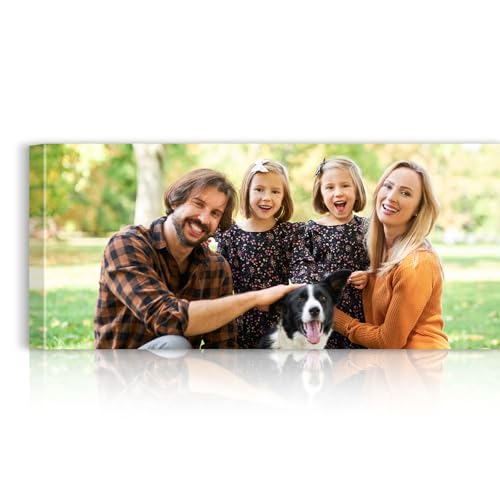 Custom Canvas Prints with Your Photos - Personalized Pictures Print,