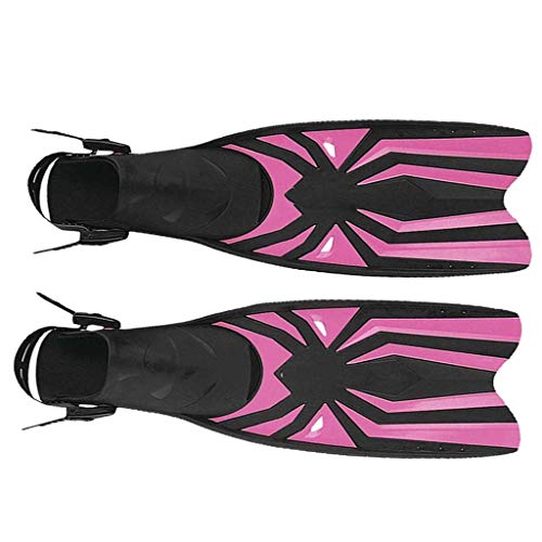 Nageoires de plongee a talons ouverts avec sangles d'ajustement precises - 2