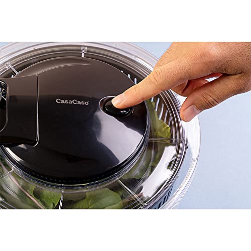 Seca Saladas Bowl Transparente 5 Litros CasaCaso CAS0015