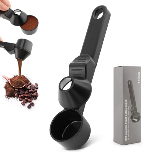 Coffee Scoop Funnel, 2 Tbsp Coffee Scoop for Ground Coffee & Powder