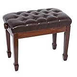 Sublimez votre expérience pianistique avec un tabouret de piano haut de gamme, conçu pour un soutien ergonomique et un style intemporel. Sa hauteur ajustable et sa construction robuste en font également un excellent choix comme tabouret de coiffeuse, offrant polyvalence sans compromis sur la qualité.
