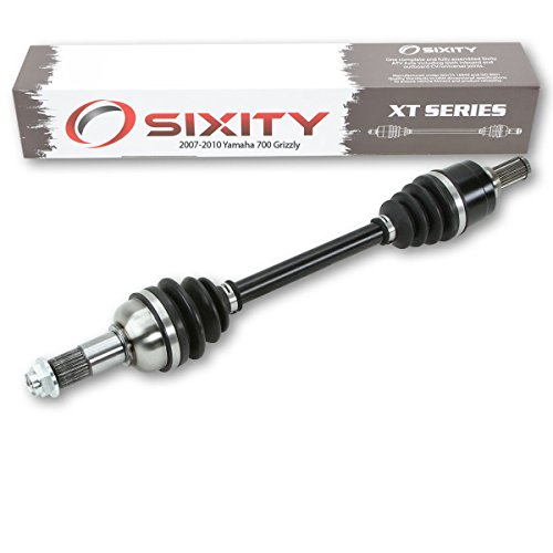 Sixity 2007-2010 For Yamaha 700 Grizzly 4X4 Rear Left Axles Xt Back Driver Yfm7Fgp Complete Side #TOP1