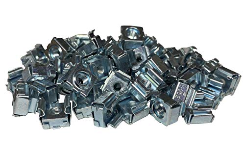 Rackgold G1032-SNP-Z50 Käfigmuttern 10–32