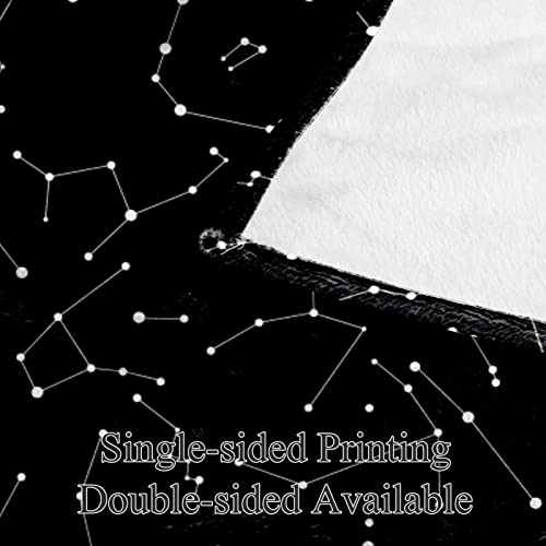 Couverture polaire constellation pour lit et canape de chambre