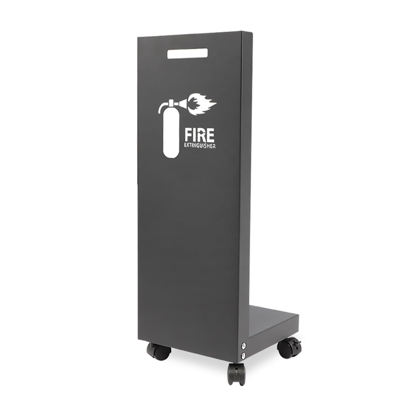 Extintor de incendios, Gabinete for extintor con ruedas, multicolor(Schwarz)