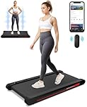 Sperax 3 in 1 Portable Walking Vibration Pad, Under Desk Low Noise Treadmill with App and Remote Control, 2.5HP for Home/Office