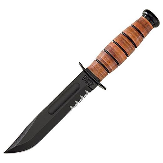 KA-BAR US Army Fighting/Utility Knife Serrated Edge