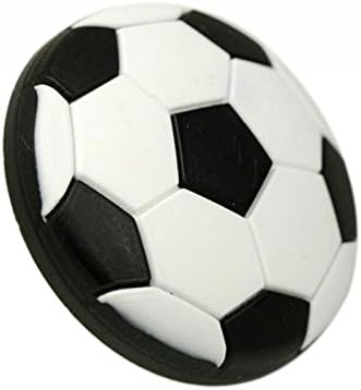Southst White Black Soft Football Handle Cabinet Door Drawer Dresser Cupboard Wardrobe Knob Pulls 40mm