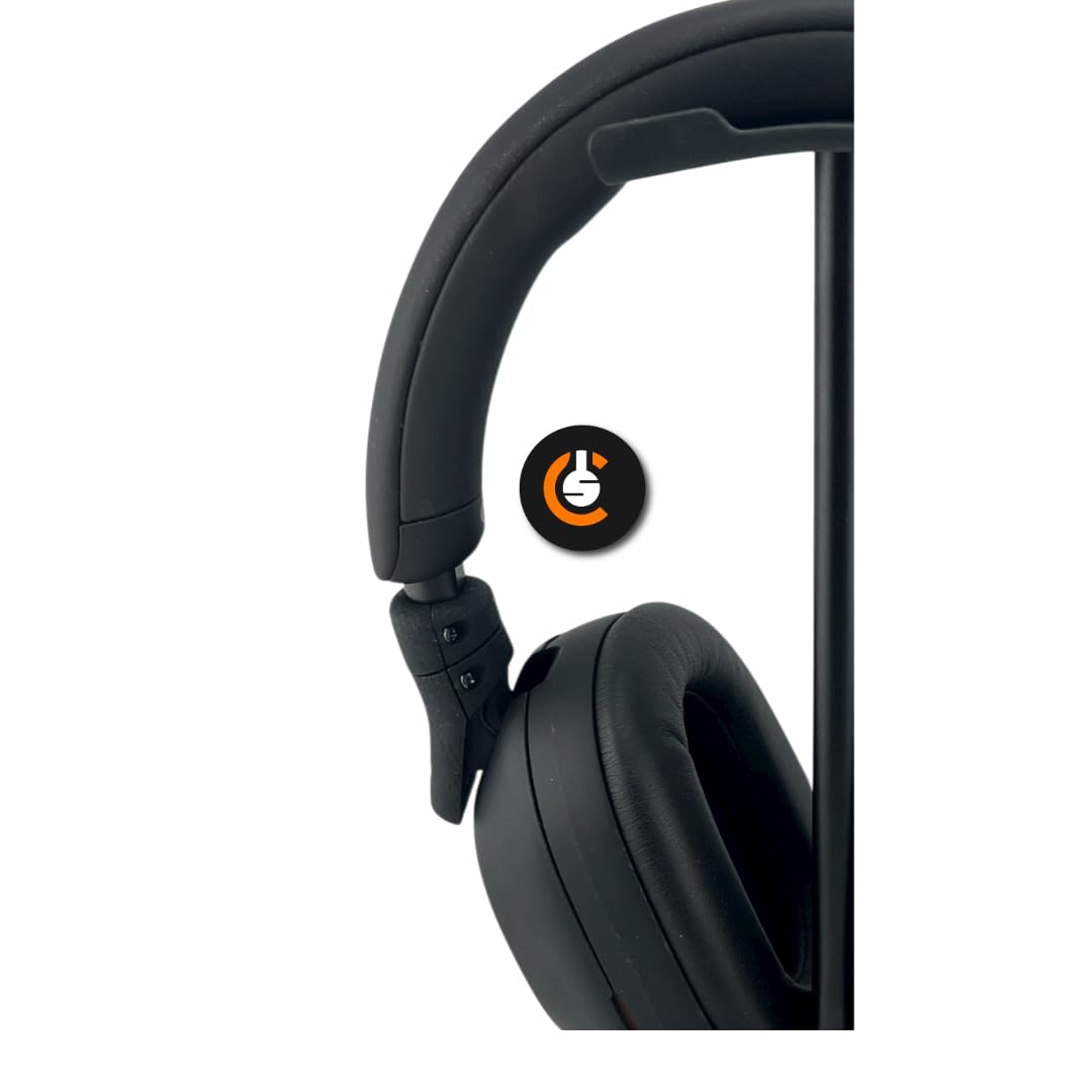 CS - Kit di riparazione per cuffie Sony WH-1000XM5 XM5, fascia rotta/parti di ricambio girevoli, colore: nero