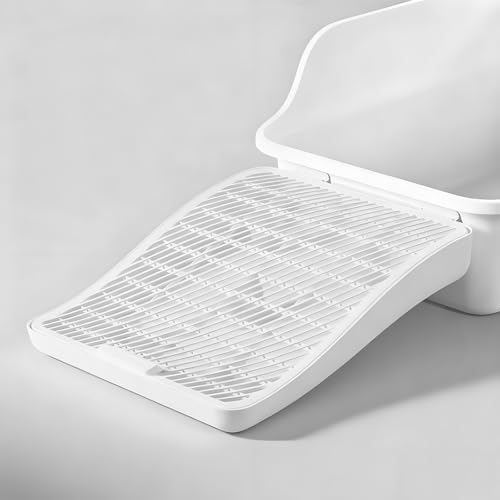 SpaceTime Elevated Cat Litter Trapping Mat with Double-Layer Design