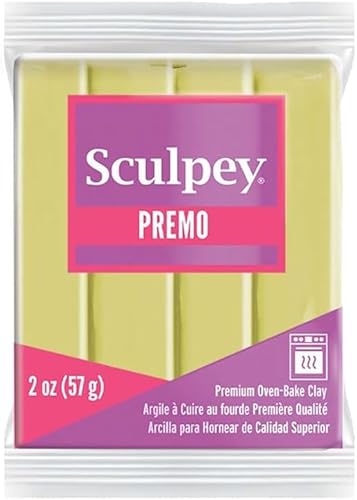 Morezmore M01468 2oz Sculpey Premo Glow in The Dark 2oz Polymer Oven-Bake Clay 5703 QC1