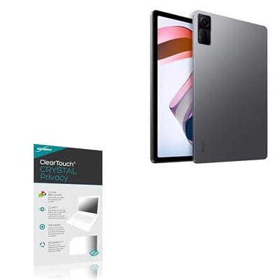 BoxWave Screen Protector Compatible with Xiaomi Redmi Pad - ClearTouch Crystal Privacy (2-Pack), Privacy Screen Protector Flexible Film Clear