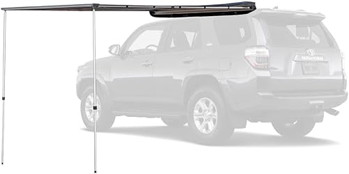 Toldo de techo de 5 pies, negro, talla única