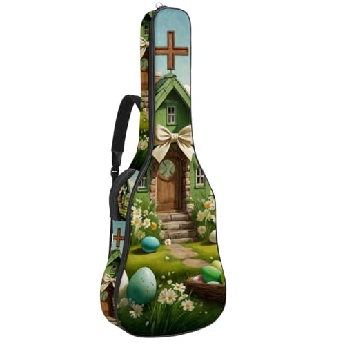 Housse pour guitare acoustique 41 pouces imperméable et multicolore