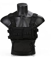 Vista 2 de EMERSONGEAR Micro chaleco táctico, equipo modular de pecho de lucha micro MK3