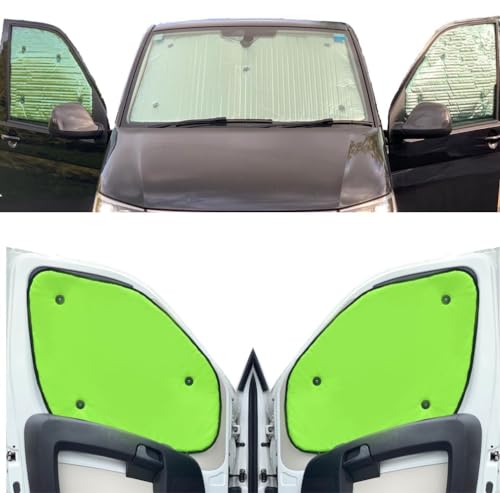 Sombrilla para parabrisas de furgoneta VW T5 oscurecedor térmico amarillo