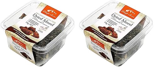 Chef's Choice Premium Selected Dried Morel Mushrooms, 10 g (Pack of 2)