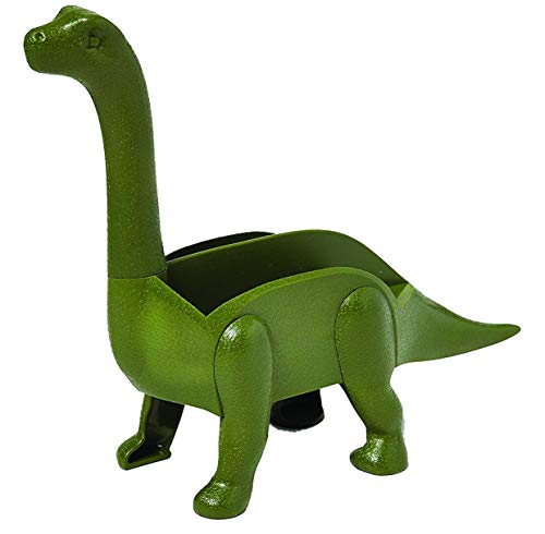 Unido Box Dinosaur Taco Holder - Kids Plastic Novelty Taco Plate - Army Green - Set Of 4-2 Triceratops, 2 Brontosaurus (4) #TOP3