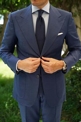 Image of OTAA Floral Necktie Casual Ties for Men - Perfect Neck Tie for Groomsmen Wedding Ties or Formal Occasions