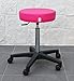 GALIZIA Prjme Sgabello Girevole Centro ESTETICO, STUDIO MEDICO, DENTISTICO E PODOLOGO, LABORATORIO, Ruote PARQUERT, Regolabile in altezza 58/75CM. A Gas, ECOPELLE LAVABILE 100 (FUCSIA)