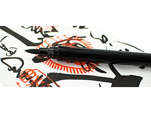 Pinceau Kuretake N ° 33 souple japonais pour lettrage et dessin de manga