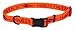 Harley-Davidson 1" Orange Adjustable Collar, 1" Width