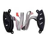 LEVANLIGHT Steering Wheel Mounted Cruise Control Switch Compatible for 1998-2003 Ford Ranger, for 2001-2005 Explorer Sport Trac, for F150, for Mercury Mountaineer, for Mazda B3000, Repalce#F87Z9C888BB