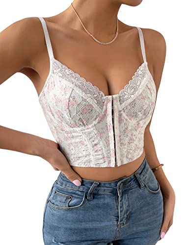 Image of SweatyRocks Women's Adjustable Drawstring String Long Bell Sleeve Rib Knit Sexy Crop Top