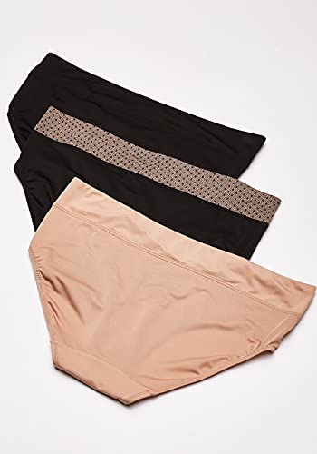 Image of Warner's womens Blissful Benefits No Muffin Top 3 Pack Hipster Panties